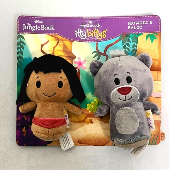 Hallmark Other - Hallmark Itty Bittys - Mawgli and Baloo